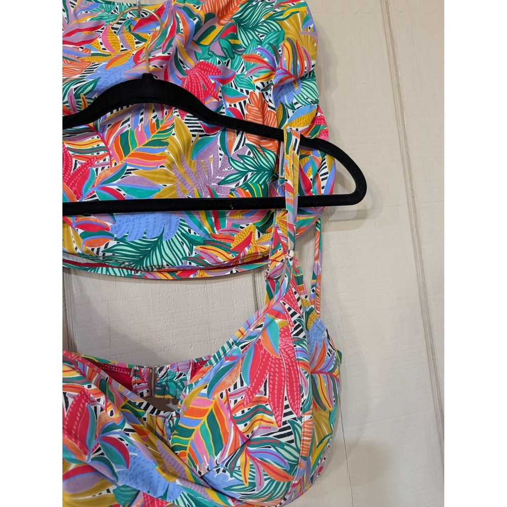 Birdsong Wild Tropic Bikini Set Colorful Skirt 38G/XL - Picture 7 of 16